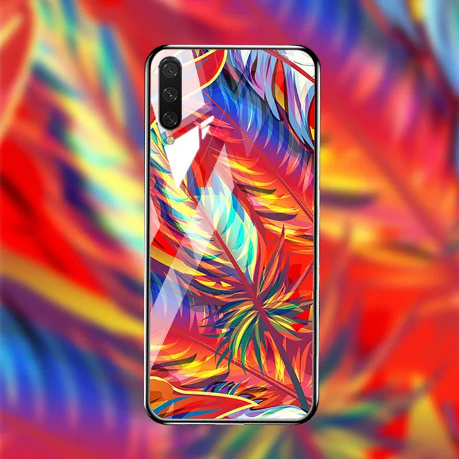 Закаленное стекло чехол Xiaomi Mi A3 чехол s Роскошный Звездный Космос силиконовый чехол для телефона на Xiaomi Mi CC9 CC9e A3 Lite чехол бампер Капа - Цвет: M009
