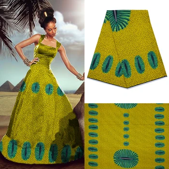 

2020 Guaranteed High Quality Nigerian Prints African Wax Real 100% Cotton Fabric V899
