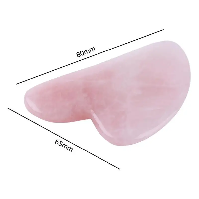 2pcs Natural Jade Scraper Plate Gua Sha Board Massage Roller Double Head Slimming Health Skin Care Tools Facial Massage