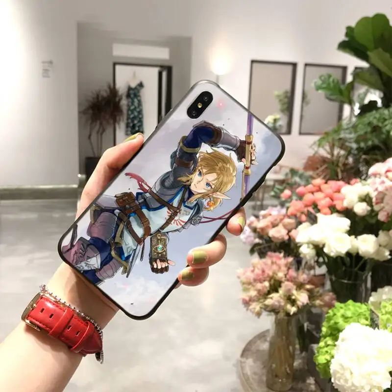Мягкий силиконовый чехол для телефона PENGHUWAN The Legend Of Zelda из ТПУ iPhone 11 pro XS MAX 8 7 6 6S Plus X