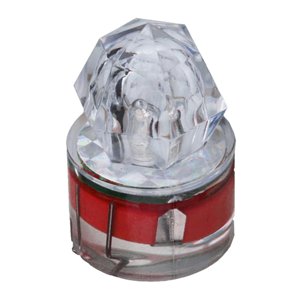 LED Deep Drop Flashing Light Auto-On/Off Underwater Fishing Baits Squid Strobe