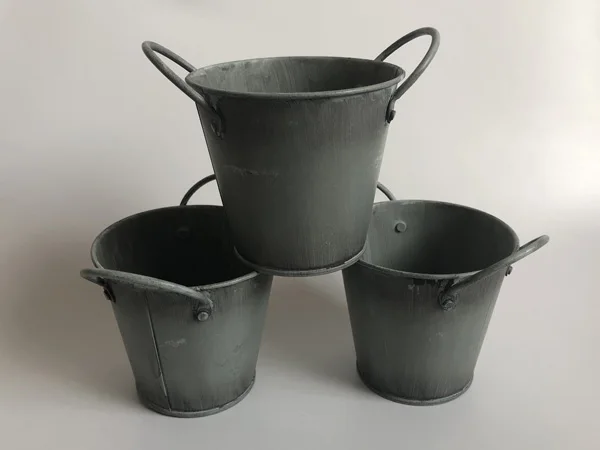 10 шт./лот D9.5xH9CM антикварные металлические горшки для растений, железные горшки, винтажный декор, цинковые горшки для трав, горшки для суккулентов, старый стиль, SF-011-3