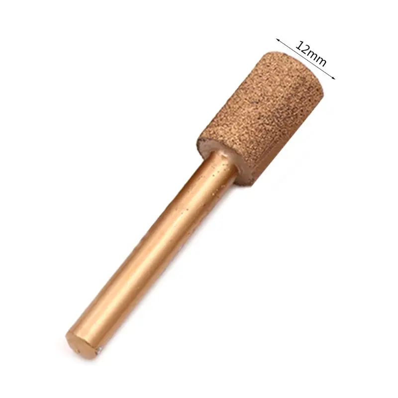 

6MM Shank 12-20MM Brazed Diamond Grinding Head Burrs Carving Peeling Bits 72XD