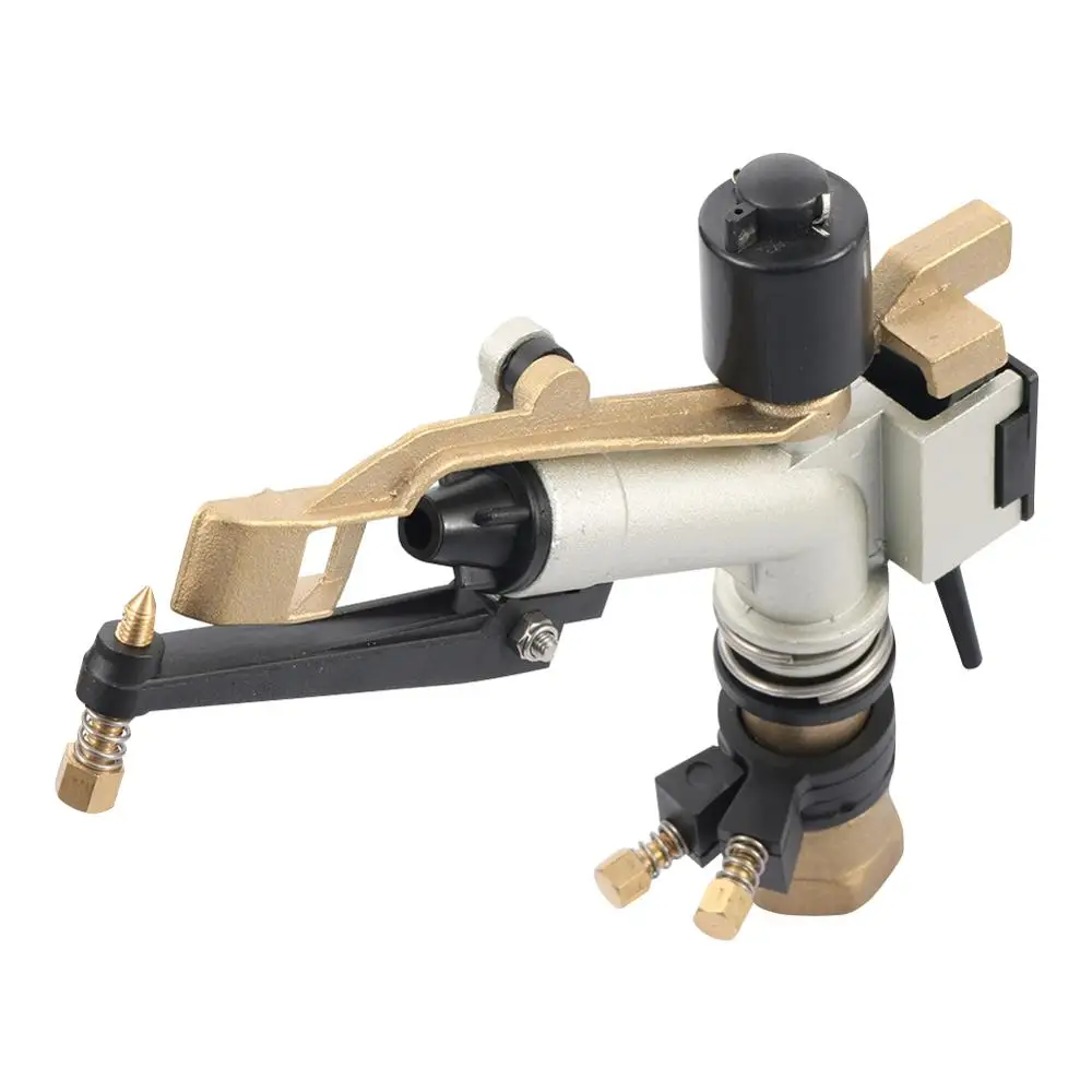 G1" Female Thread Big Covering Range Sprinklers Agriculture Farm Garden Irrigation Watering Rain Gun Metal Lawn Park Sprinkler garden sprinkler irrigation sprinklers garden irrigation nozzle drip irrigation sprinklers garden sprayer nozzles