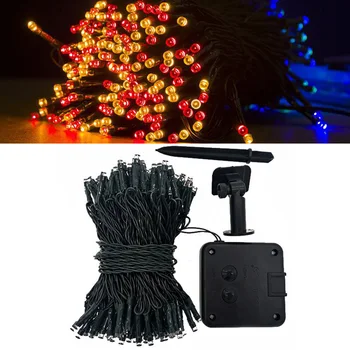 

32M 300 LED Solar Powered Fairy String Lights Bubble Ball Lights Garden Lawn Yard Lighting Wedding Christmas Decorative Lights