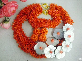 

Free shipping !! Pink Coral Beads Jewelry For African Wedding
