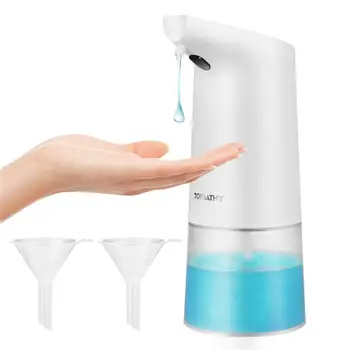 

TOPBATHY Automatic Soap Dispenser 350ml Liquid Dispenser Touchless Infrared Sensor Hand Soap Dispenser for Home Kitchen Bathroom
