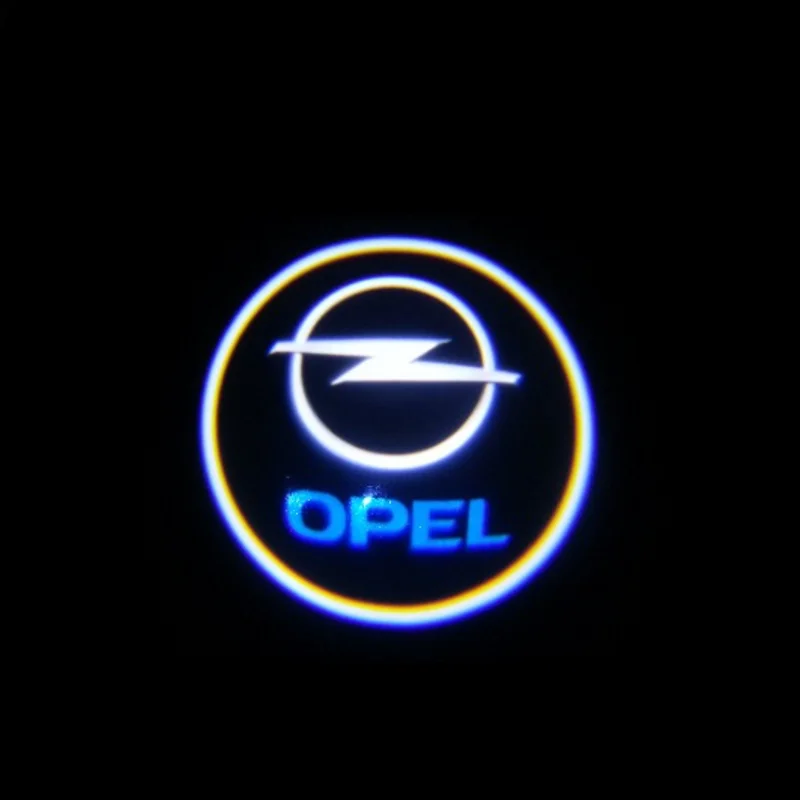 2x Led Car Door Welcome Light Projector Logo For Opel Insignia Gsi Astra Sedan Mokka Grandland Crossland X Zafira Meriva - Decorative Lamps & Strips - AliExpress