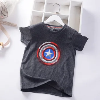 

captain graphic teen boys t shirt cotton tshirt summer short sleeve tops tees big kids children's clothing