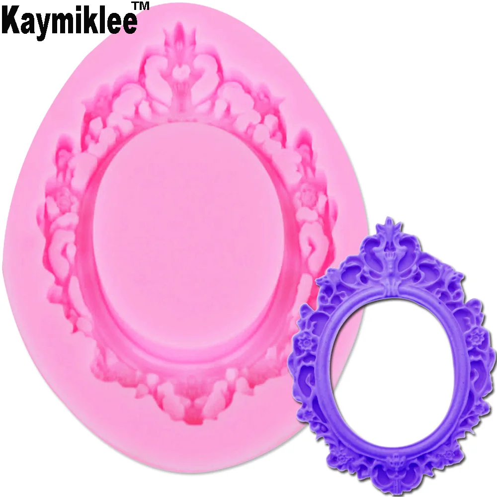 Kaymiklee M412 ретро модная рамка форма для торта Форма шоколада кухни инструмент
