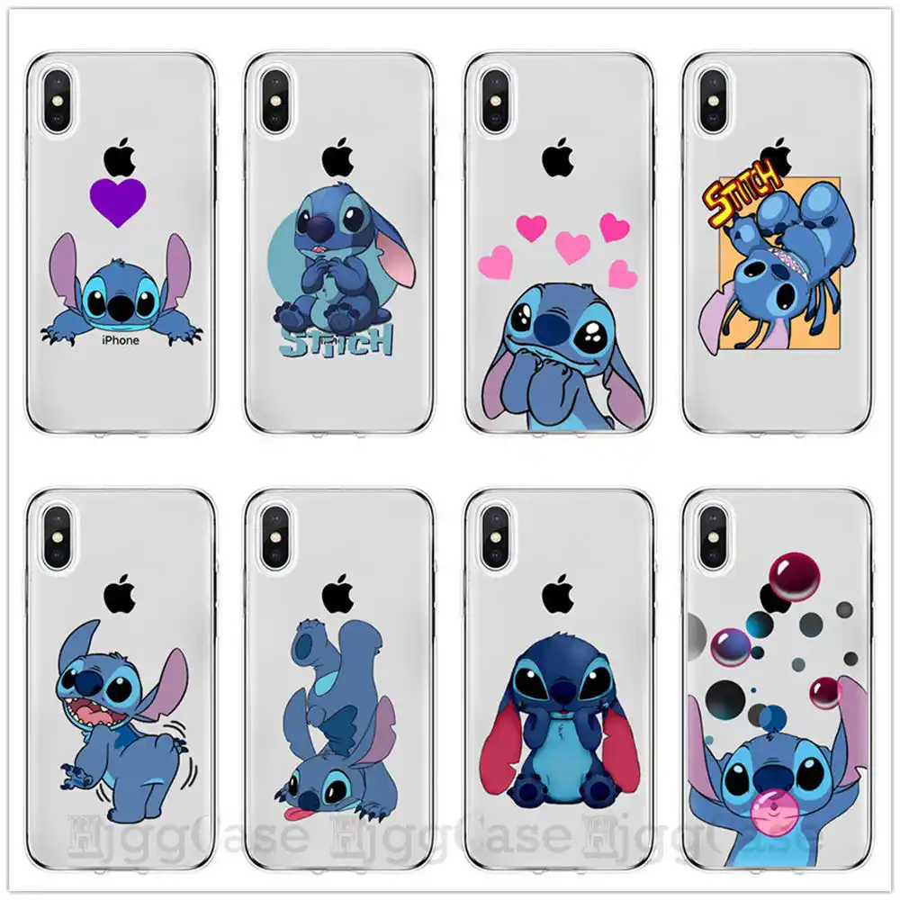 Lindo De Dibujos Animados Stich Stitch Funda Para Telefono Para