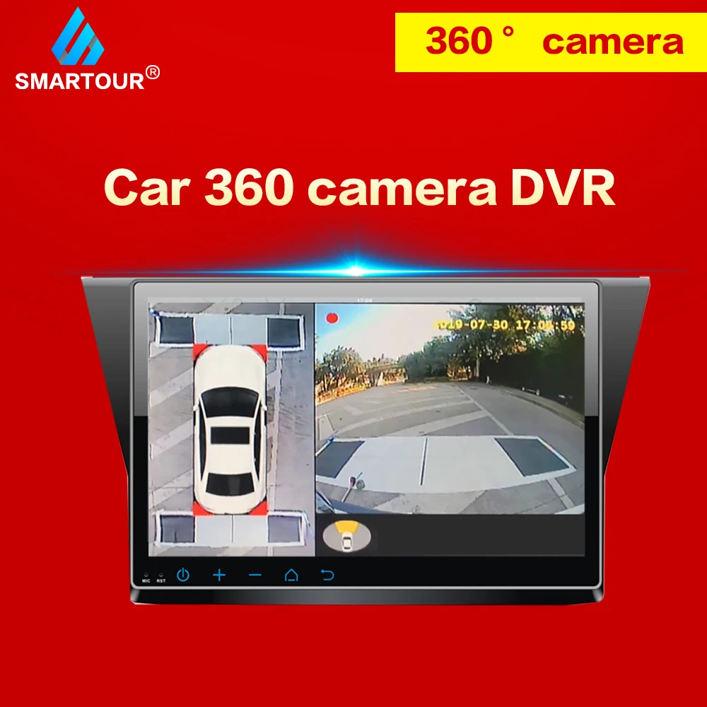 

Smartour 360 camera Parking surround view HD Surround View driving support Bird View Panorama System 4 Car camera for Hyundai