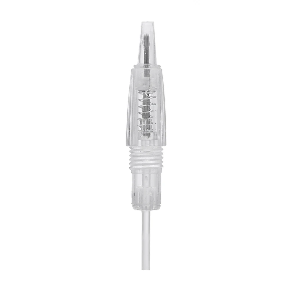

30Pcs Disposable Sterilized Eyebrow Tattoo Needle With Cap Tattoo Pen Microblading Pen Eyebrows Lip Tattooing 1D\1R\3R\5R\5F\7F