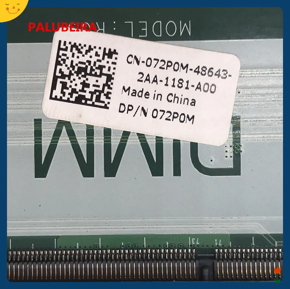 CN-072P0M для DELL 5720 7720 Материнская плата CN-072P0M 072P0M 72P0M материнская плата DA0R09MB6H1 DA0R09MB6H3 2D GT650M 2 Гб работать