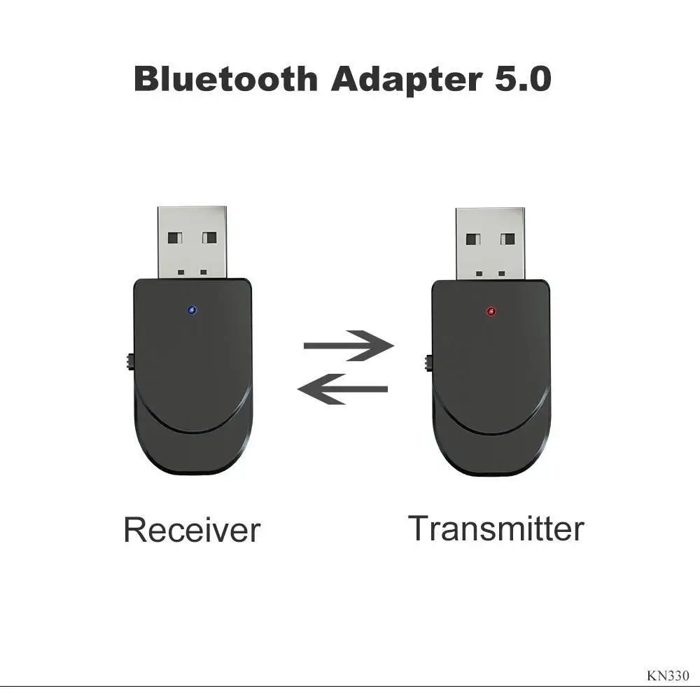 Bluetooth 5,0 аудио приемник передатчик мини стерео Bluetooth USB 3,5 мм разъем для ТВ ПК автомобильный комплект беспроводной адаптер