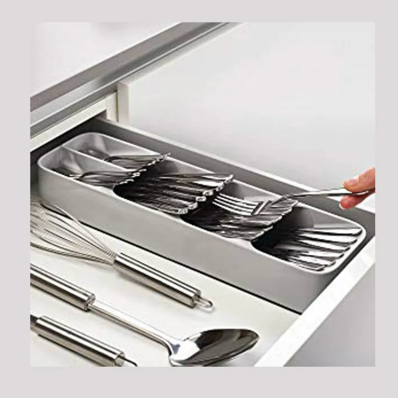 

Kitchen accessories organizer multi-function drawer storage box tray spoon cutlery separation finishing storage box LB920105