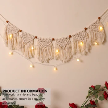 

1pc Bohemian Hanging Banner Wedding Decoration Hanging Ornament Wedding Banner