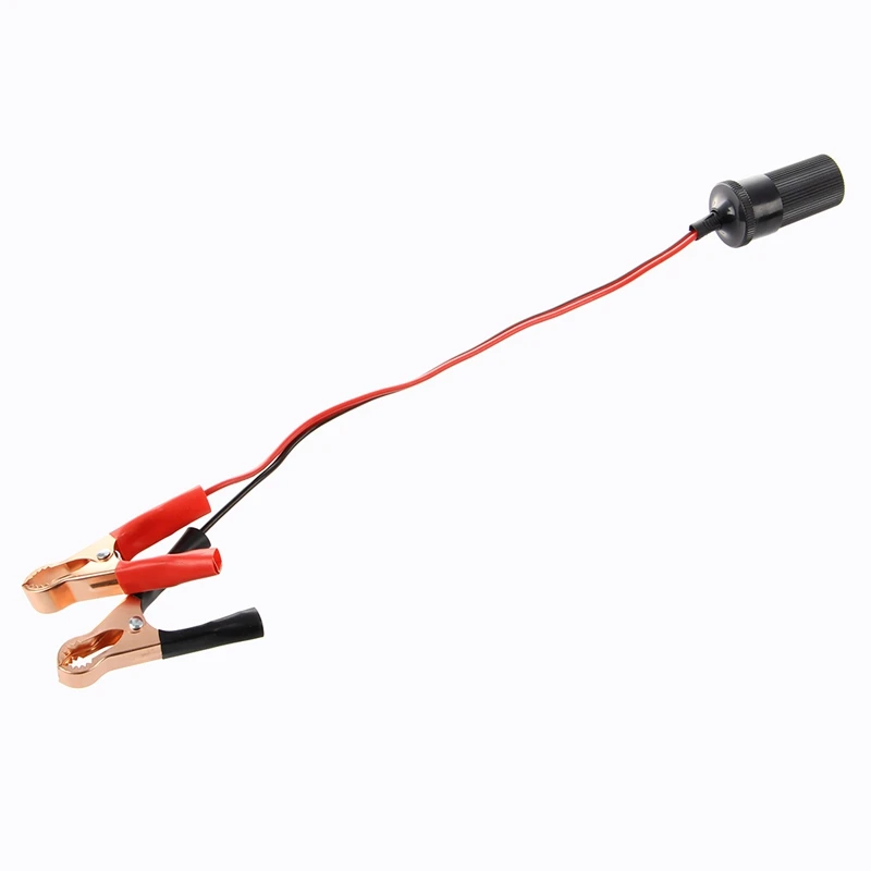 12V удлинитель для прикуривателя зажим для аккумулятора с гнездом