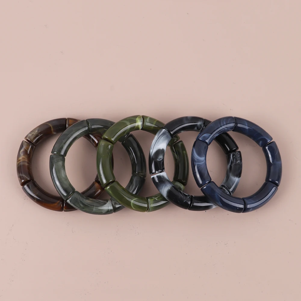 Lot De 6 Boîtes Bracelets / Montres Ou Stylo Unies - 25 X 5 X