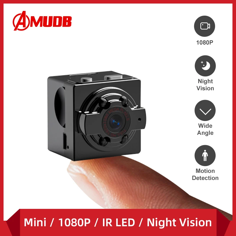 Мини камера AMUDB спортивная DV датчик ночного видения видеокамера движения DVR микро