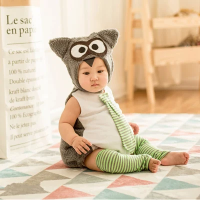 SS-22 Baby Boy Girl Photo Shoot Hat+Pant Sets Clothes Infant Photography Cartoon Costume Birthday Party Wear Kids Photo Props - Цвет: SS-22