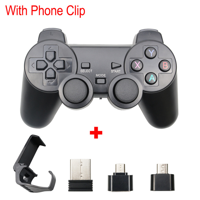 Gamepad For Android Phone/PC/PS3/TV Box Joystick 2.4G USB Joypad PC Game Controller For Xiaomi Smart Phone