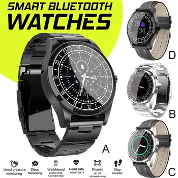 

NEW HD Display Bluetoth Smart Watch Blood Pressure Heart Rate Men Women For iphone Android Round Smartwatch Blood Oxygen Watch