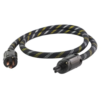 

Furukawa P101 Copper US Power Cord Cable With Figure 8 IEC Female socket For CD/Amplifer/DVD HIFI Power Cable