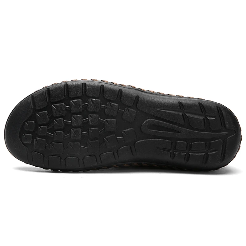 Brand New Summer Men Casual shoes Breathable Mesh cloth Loafers Soft Flats Sandals Handmade Male Driving shoes Large size 38-50 - Image 6