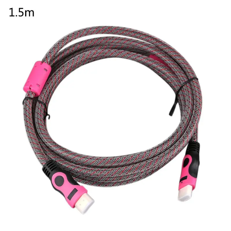 1.5 HD/MI Cord 1,5 m-20 m 24K позолоченный кабель для ТВ приставка BAJEL HDMI кабель - Цвет: 1.5
