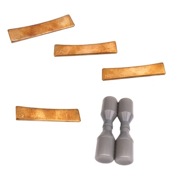 

MagiDeal 4pcs Guitar Radius Insert+Rhythm Musical Instruments Sand Hammer