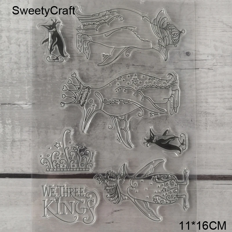 A0241 We King Clear Stamps