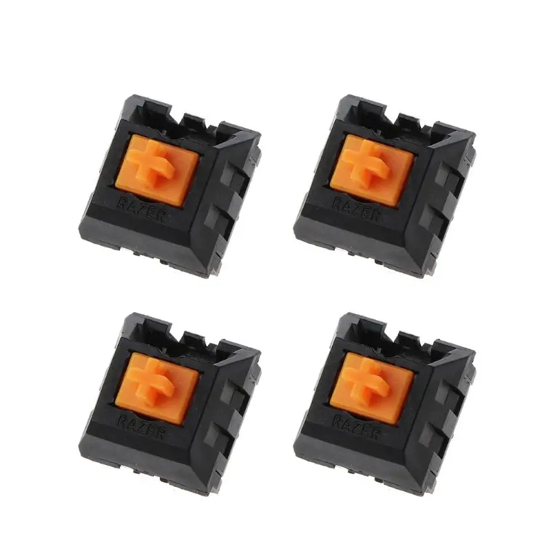 

4Pcs Orange RGB Switches Mechanical Keyboard Switch for Razer Chroma Keyboard