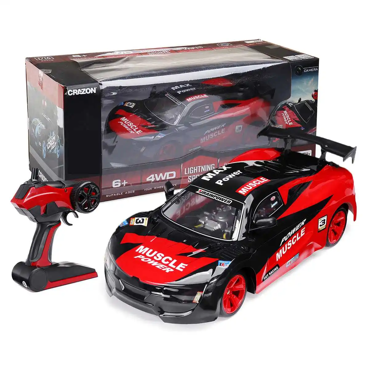 1/14 Радиоуправляемый, для автомобильных гонок 4WD RC 2,4G пульт дистанционного управления высокоскоростной внедорожный Дрифт гоночный автомобиль гусеничный детский игрушечный подарок дорожный Дрифт автомобиль