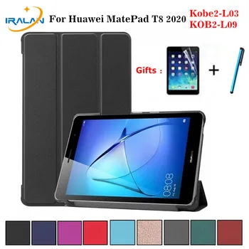 

Slim Case for Huawei Matepad T8 Kobe2-L09 Kobe2-L03 Stand Tablet Cover for Huawei Matepad T8 Case Protective Shell /skin+3 in 1