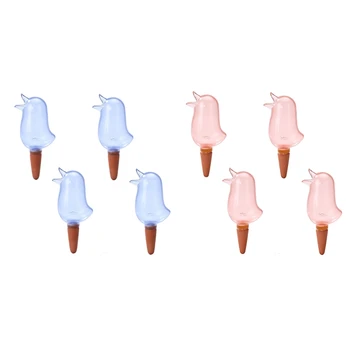 

4 Pcs Bird Shape Automatic Self Watering Device Houseplant Pot Plant Waterer Self Watering Globes for Garden