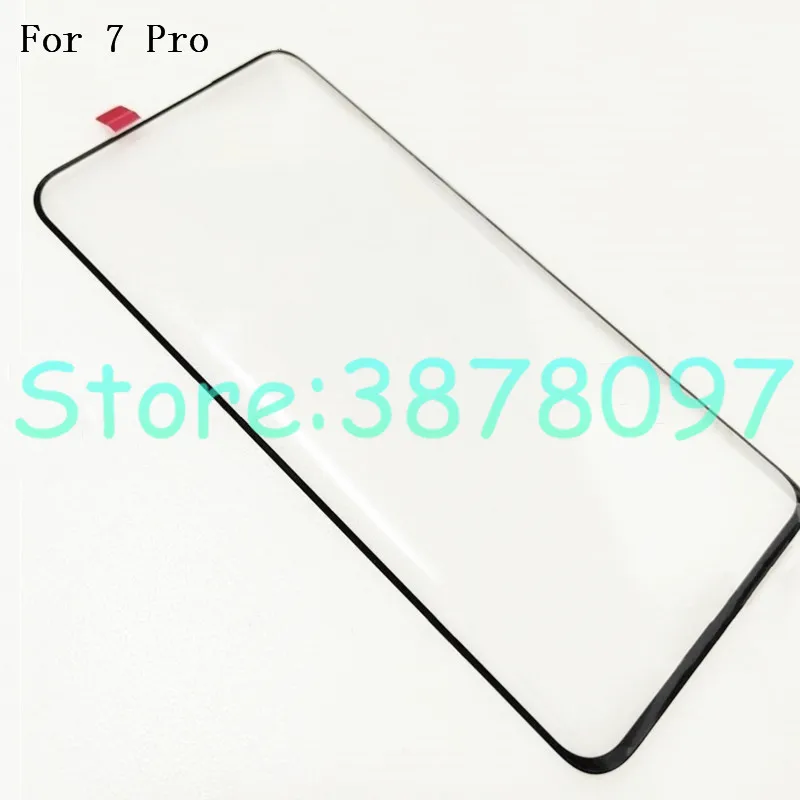 Оригинальное Переднее стекло для Oneplus 7 Pro One Plus Oneplus7 сенсорный ЖК экран внешняя