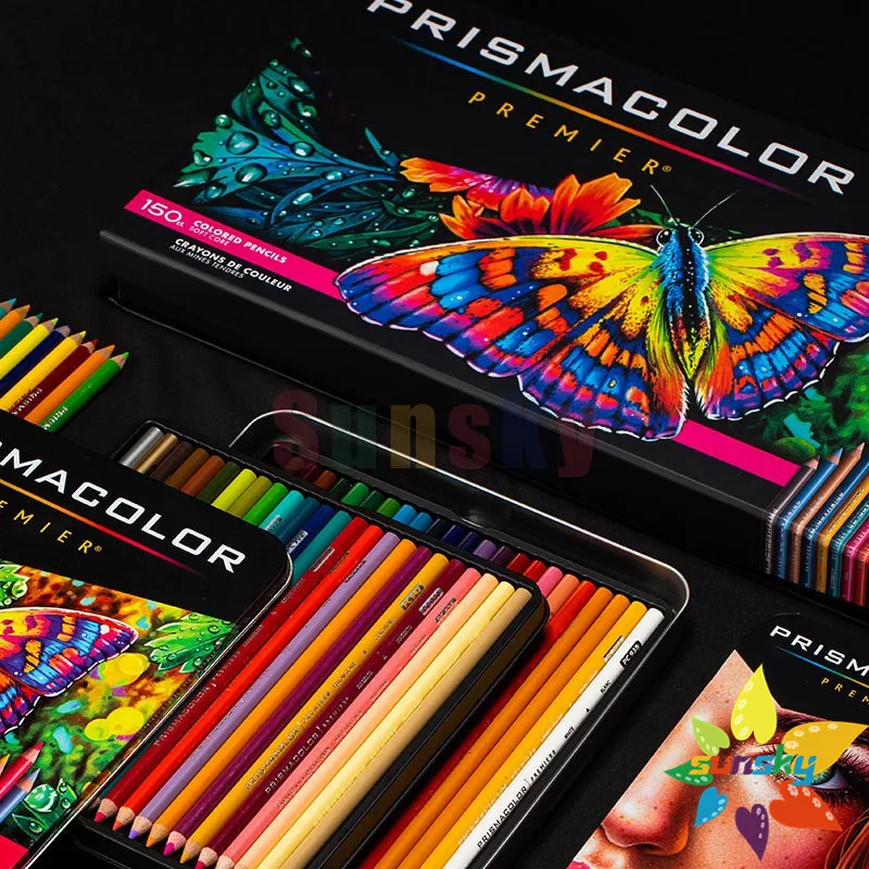 Genuine Prismacolor Colored Pencil 24/36/48/72/150 Premium Professional Colouring  Pencils Set Colours Artist Therapy Kids Adults - Wooden Colored Pencils -  AliExpress