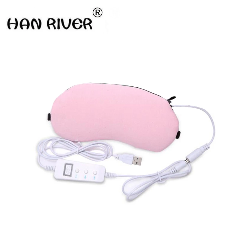 HANRIVER USB нагрев Электрический горячий пакет Паровая маска для глаз нагрев комфортный сон облегчение усталости глаз понижение темных кругов