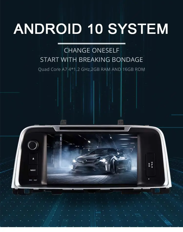 LJDA Android 10,0 автомобильный dvd-плеер для KIA K5 OPTIMA gps навигация 2 Din Автомобильный радио мультимедиа wifi стерео ips