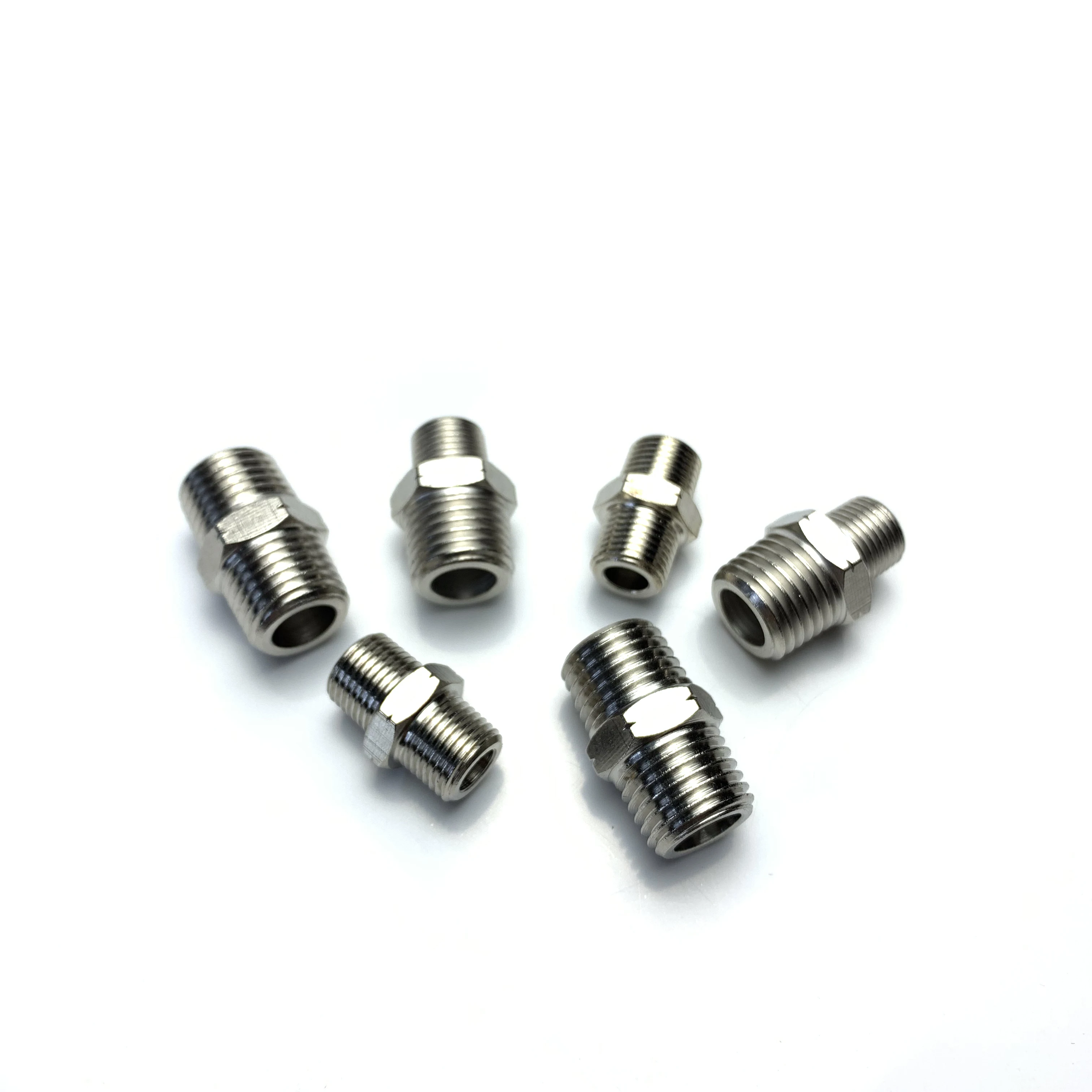NPT наружная Двойная резьба NPT1/8-NPT1/4,NPT1/8 прямой разъем, редуктор NPT резьба быстрый разъем