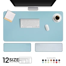 Tapis de bureau grand format, pour clavier et souris, double face, étanche, en cuir synthétique, pour joueur Dota, accessoire pour ordinateur