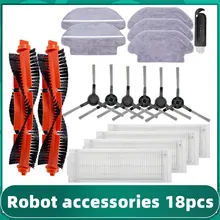 

Main Side Brush Hepa Filter Mop Cloth Parts for Conga 3290 3490 3690,Proscenic M6 Pro,Viomi V2 PRO V3 Robot Vacuum Cleaner