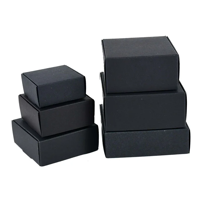 6pcs Multi-size Paper Boxes DIY HANDMADE Marbling Candy Boxes Wedding Birthday Party Cake Treat Gift Package Decoration Supplies