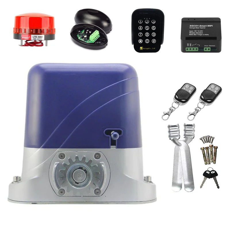 

Автоматический привод для открывания раздвижных ворот, электрический пульт дистанционного управления, привод для оператора раздвижных дверей, привод для управления доступом к воротам весом 500 кг