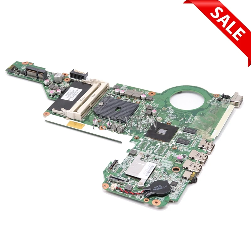 NOKOTION материнская плата для ноутбука hp Pavilion 15-E 17-E DA0R75MB6C0 720692-501 720692-001 материнская плата с разъемом fs1 DDR3 1 ГБ gpu