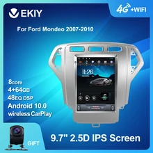 EKIY 4G 64G DSP Android 10 Автомобильный GPS радио для Ford Mondeo 2007 2010