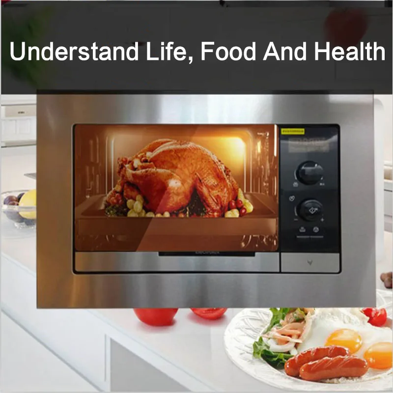  Computer Type Ultra Thin Microwave Oven Fingerprint Free Embedded Microwave Oven