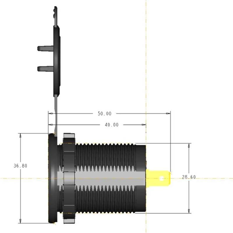 Алюминий 12V 24V QC 3 0 мотоцикл Разветвитель Прикуривателя Зарядное устройство