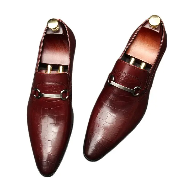 Formal shoes man, set toe, British, cowhide, Oxford shoes, Derby, wedding wear